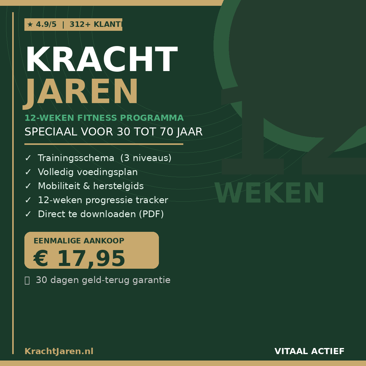 Kractjaren Vitaal Actief Plan